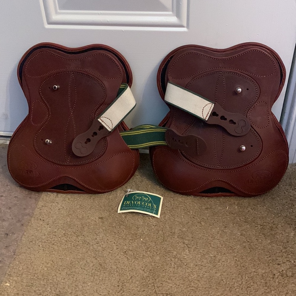 Devoucoux Open front jump boots